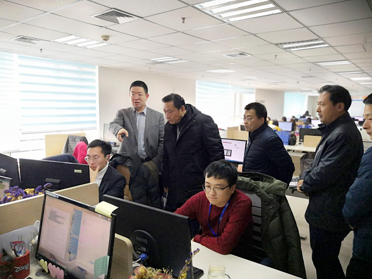 省标准化研究院、省电子商务协会等领导莅临瑞诺国际考察指导